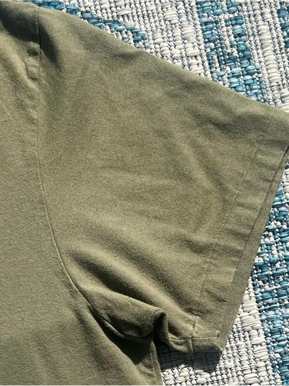 Men's Polo Ralph Lauren Tee | Olive Green Cotton Short Sleeve Shirt | Sz M